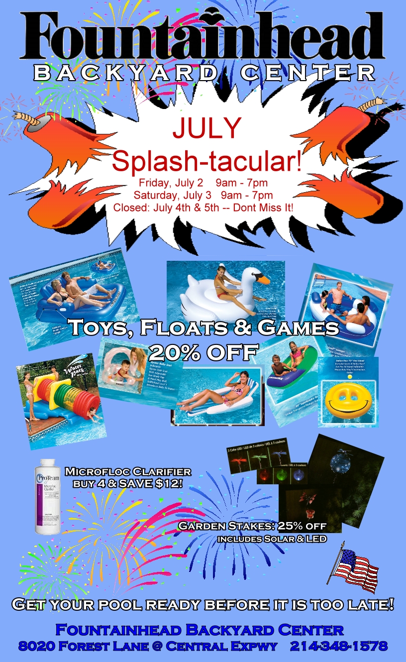 4th of July 2010 Splash-tacular 7/2 & 7/3